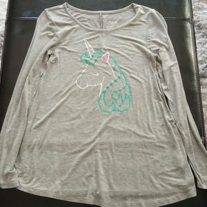 Girls Justice Unicorn Shirt